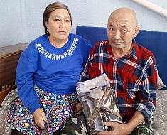 Ершовских сельчан сердечно поздравили «серебряные» волонтеры