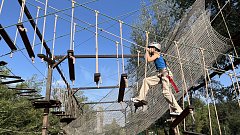 «100 вопросов о Ершове»: как прошел День города в веревочном парке