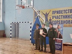 В Ершове состоялся очный этап муниципальной линейки «Служу Отечеству!»