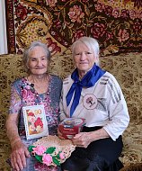 Жительница Ершова Александра Васильевна Моршнева отметила 90-летний юбилей