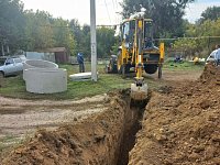 В селах Ершовского района обновляют водопроводные сети по программе поддержки местных инициатив