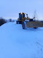 В Ершовском районе успешно справляются с последствиями интенсивного снегопада