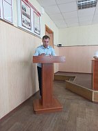 На оперативном совещании в  ОМВД России по Ершовскому району подвели итоги оперативно-служебной деятельности за 1 полугодие 2025 года