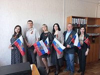 Ершовцы присоединились к масштабной патриотической акции «Георгиевская ленточка»