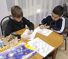 В Ершовском реабилитационном центре реализуется проект «Загадочный космос» к 65-летию первого полета человека в космос