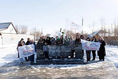 В Ершове состоялся автопробег, организованный сообществом "Жены Героев. Саратовская область"