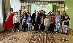 Ребята Ершовского реабилитационного центра провожали зиму и встречали весну