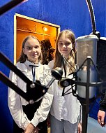Юные медийщики из «IT-КУБ.Ершов» в студии звукозаписи узнали все секреты создания аудиотреков
