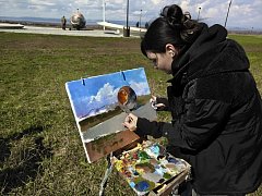 В Парке покорителей космоса развернулся первый «Космический пленэр»