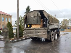 Ершовский колхоз собрал для военнослужащих СВО КамАЗ гуманитарной помощи