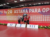 Уроженка Ершова в составе команды саратовских параспортсменов завоевала награды международных соревнований по настольному теннису