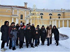 Губернаторские стипендиаты из Ершова посетили город на Неве