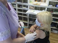 В Ершове ежедневно вакцинируются от COVID-19 от 15 до 20 человек