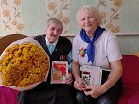 Ершовская долгожительница Нина Михайловна Беляева отметила 90-летний юбилей