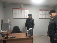 Член Общественного совета при ОМВД России по Ершовскому району посетил новый участковый пункт полиции