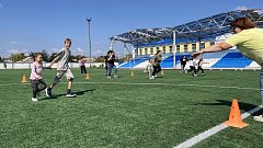 В Ершове прошел футбольный фристайл среди семей участников СВО 