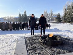 В Ершове состоялся митинг, посвященный Дню полного освобождения Ленинграда от фашистской блокады