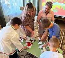 В Ершовском реабилитационном центре состоялось развлекательное мероприятие «Праздник осени»