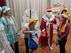 В Ершовском районе отпраздновали день рожденья Деда Мороза