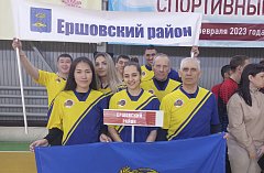 Ершовские спортсмены принимают участие в областных сельских спортивных Играх