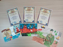 В Ершовском КЦСОН подвели итоги конкурса детских рисунков «Дети рисуют войну»