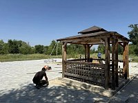 В Ершовском районе ведутся работы по благоустройству в рамках программы «Комплексное развитие сельских территорий»