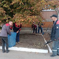 В Ершове продолжаются субботники