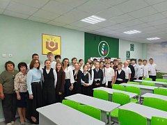 В Ершове открылся первый профильный агротехнологический класс