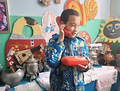 В сельском Доме культуры Ершовского района ожила история края