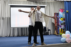 В школе №3 г. Ершова прошел фестиваль КВН «Цифровой ветер»