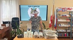 Передовая и тыл: в библиотеке состоялось видеоинтервью с ершовским бойцом СВО