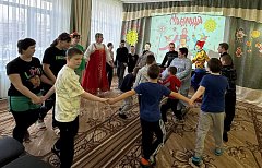 Ребята Ершовского реабилитационного центра провожали зиму и встречали весну