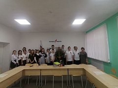 В Ершовском районе прошла «Классная встреча» с участником СВО