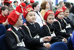 В Ершове прошла торжественная церемония награждения победителей военно-патриотической игры «Зарница 2.0»