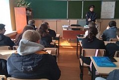 Ершовские службы системы профилактики провели беседу со студентами агропромышленного лицея