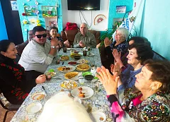 В ершовском «Доброцентре» радушно встречали участников спецоперации