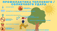 Ершовцам напоминают, как избежать возникновения теплового и солнечного удара