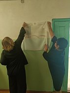 В школе Ершовского района прошло торжественное открытие именных кабинетов