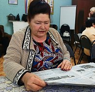 Читать вместе интересней!»: в ершовском «Доброцентре» новая традиция - час почитателей «районки»