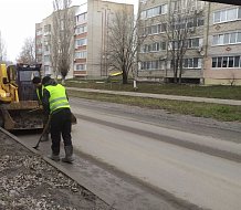 Комплексные работы по поддержанию порядка в Ершове продолжаются