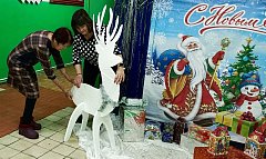 «Дружные соседи» из ершовского села готовятся к встрече Нового года 