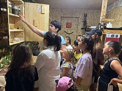 В Ершовском краеведческом музее побывали дети участников СВО