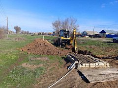 В ершовском селе ведется масштабный ремонт водопровода — вода теперь доступна круглосуточно