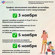 Часть жителей региона получит пенсии за ноябрь раньше, накануне Дня народного единства