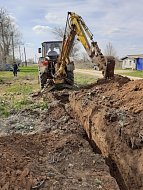 В селе Миусс Ершовского района завершились работы по ремонту водопровода