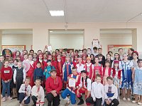 В школе №4 г. Ершова прошел яркий и красочный фестиваль национальных культур