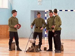 В Ершове состоялся очный этап муниципальной линейки «Служу Отечеству!»