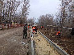 В Ершове построен новый тротуар к детскому саду «Машенька»