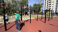 В Ершове отметили День физкультурника сдачей нормативов ГТО
