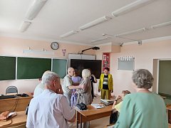 Спустя 60 лет ершовские выпускники вновь встретились в стенах родной школы